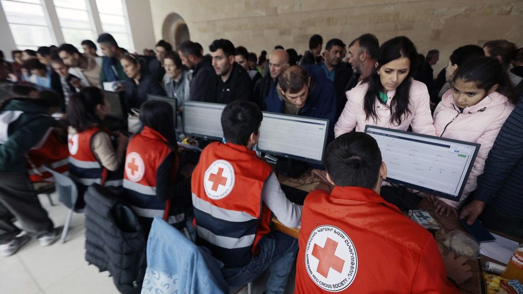 Беженцы из Арцаха