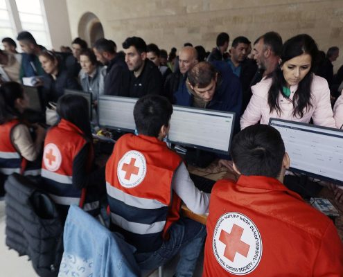 Беженцы из Арцаха