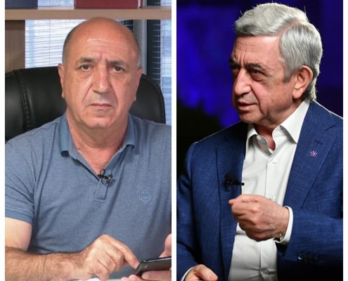 Гарник Исагулян и Серж Саргсян