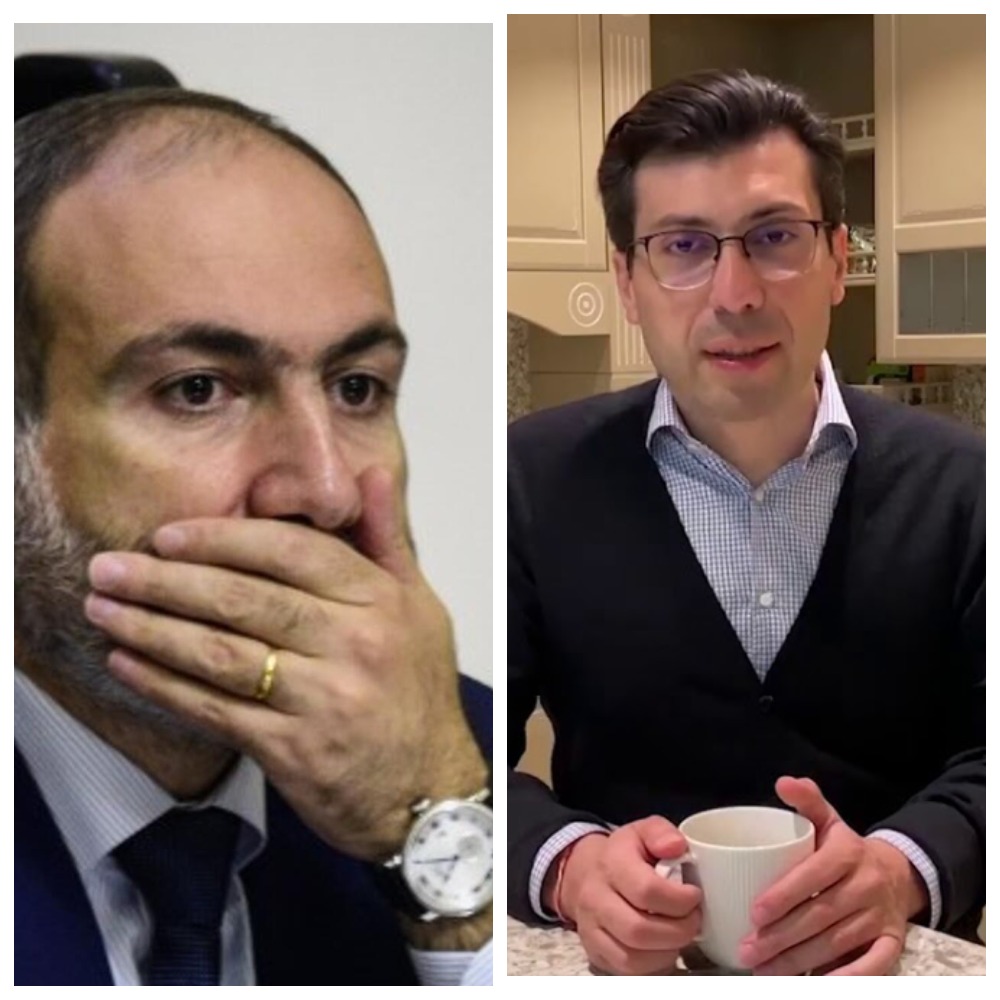 Никол Пашинян и Микаэл Минасян