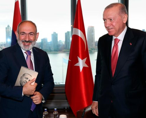 Эрдоган подарил свою книгу Пашиняну