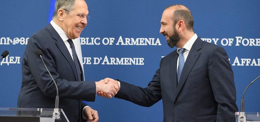 Сергей Лавров и Арарат Мирзоян