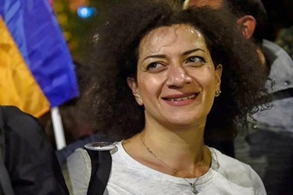 Анна Акопян во время 