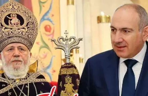 Католикос Гарегин II, Никол Пашинян