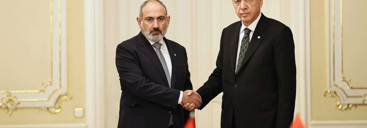 Никол Пашинян и Реджеп Таип Эрдоган