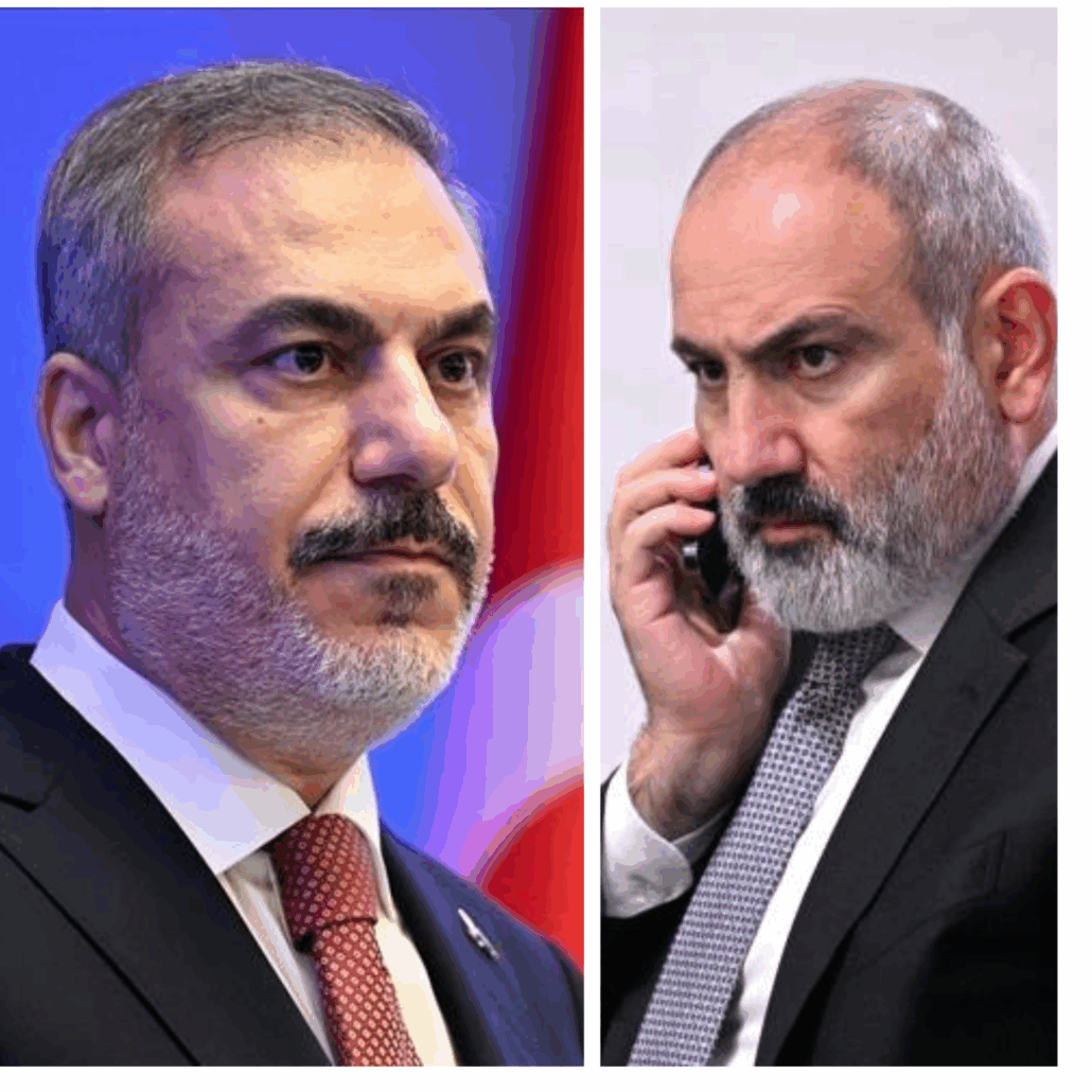 Хакан Фидан и Никол Пашинян