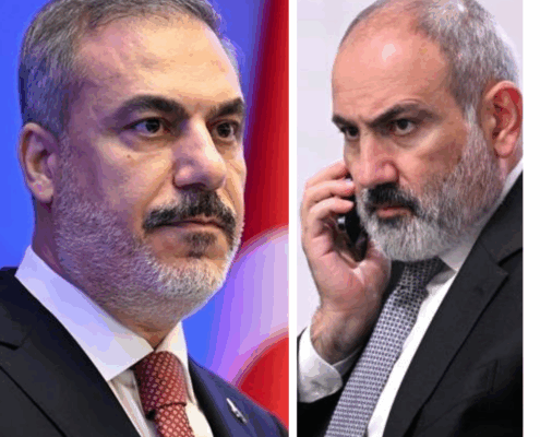 Хакан Фидан и Никол Пашинян