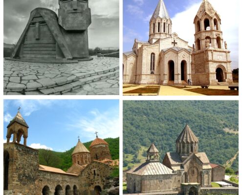 Храмы и памятники Арцаха