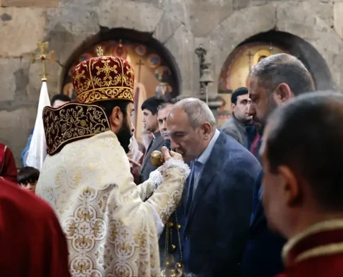 Литургия в Ованаванке