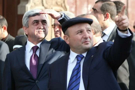 Серж Саргсян и Вардан Гукасян