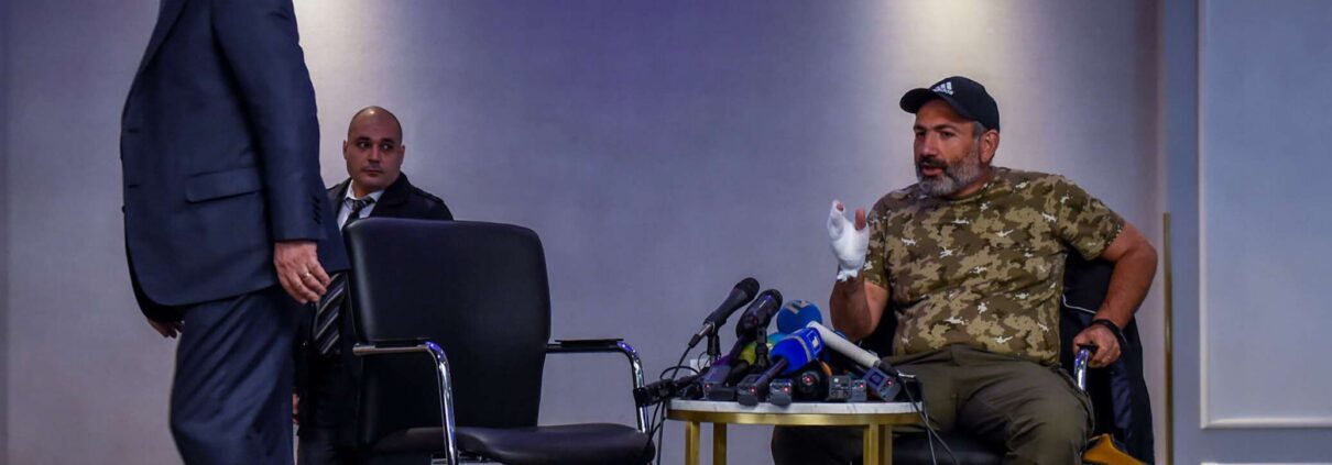 Серж Саргсян и Никол Пашинян - встреча в Марриоте