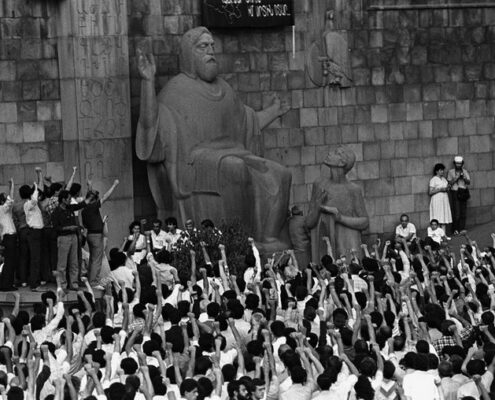Митинг перед Матенадараном - 1988 год
