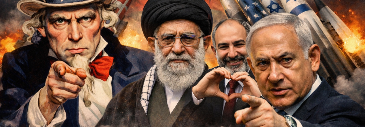 Пашинян во время войны против Ирана